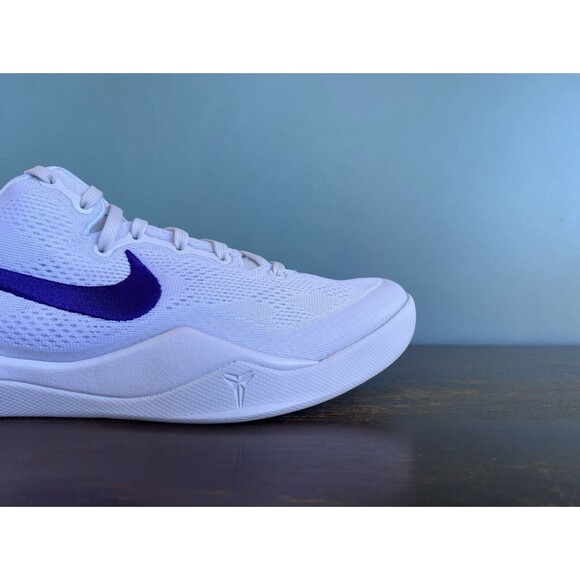 Kobe 8 Protro "Lakers Home" White/Purple Men's Size 13 HF9550-100 - Picture 5 of 11